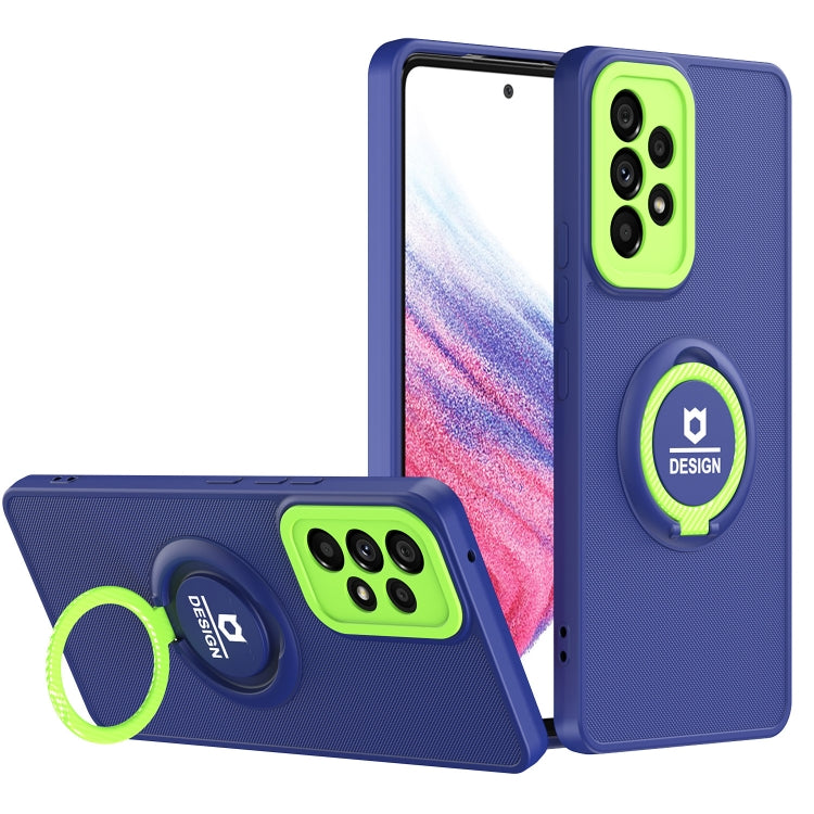 For Samsung Galaxy A13 4G Eagle Eye Ring Holder Phone Case
