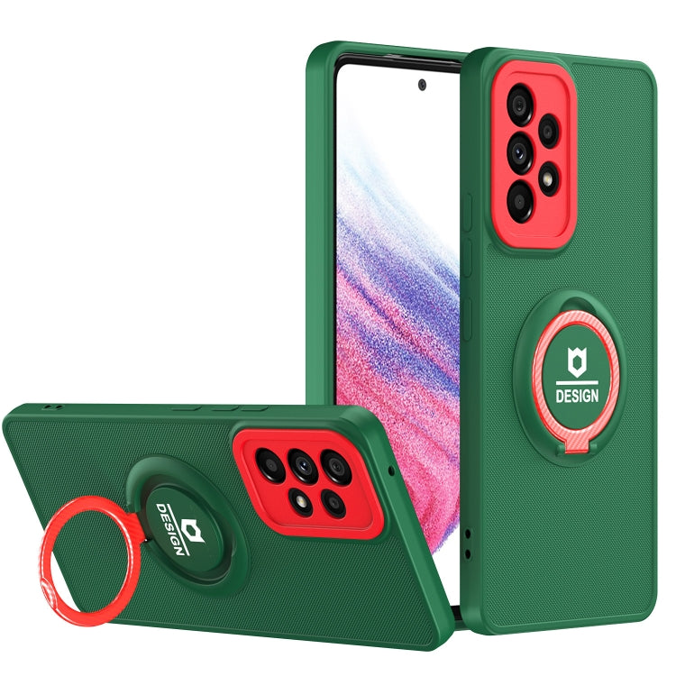 For Samsung Galaxy A23 4G Eagle Eye Ring Holder Phone Case