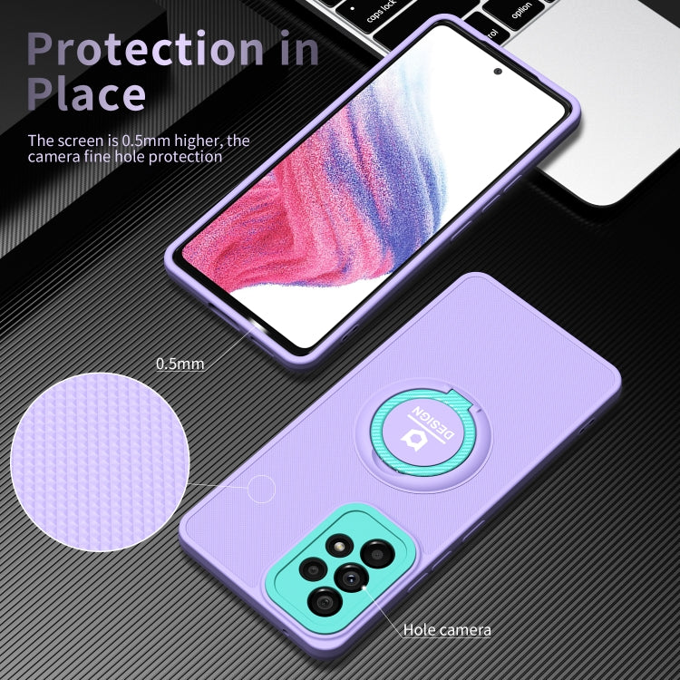 For Samsung Galaxy A23 4G Eagle Eye Ring Holder Phone Case