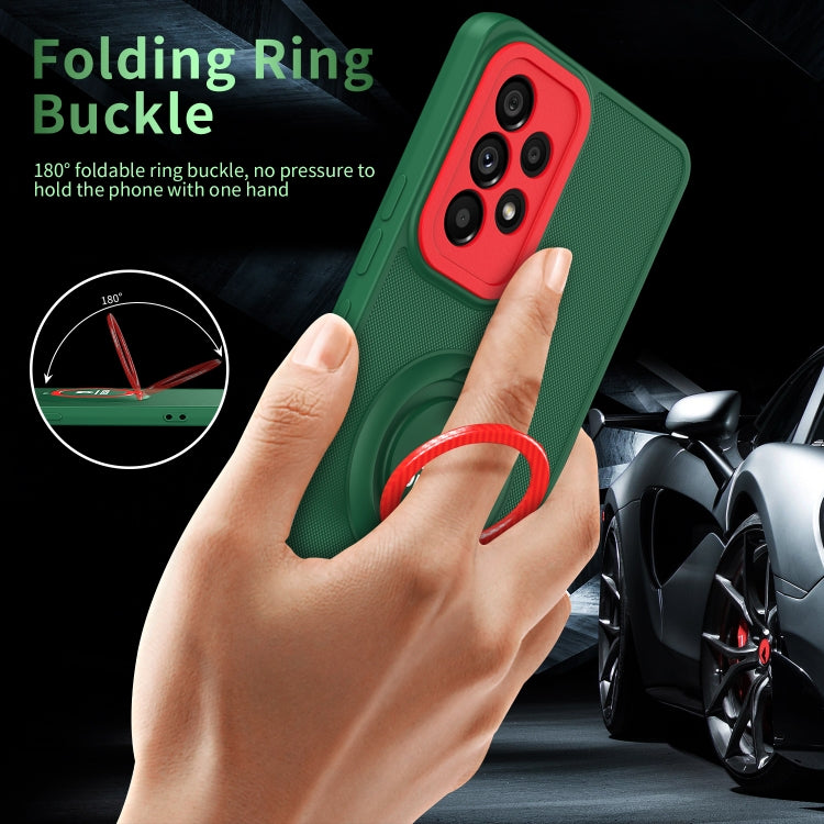 For Samsung Galaxy A33 5G Eagle Eye Ring Holder Phone Case