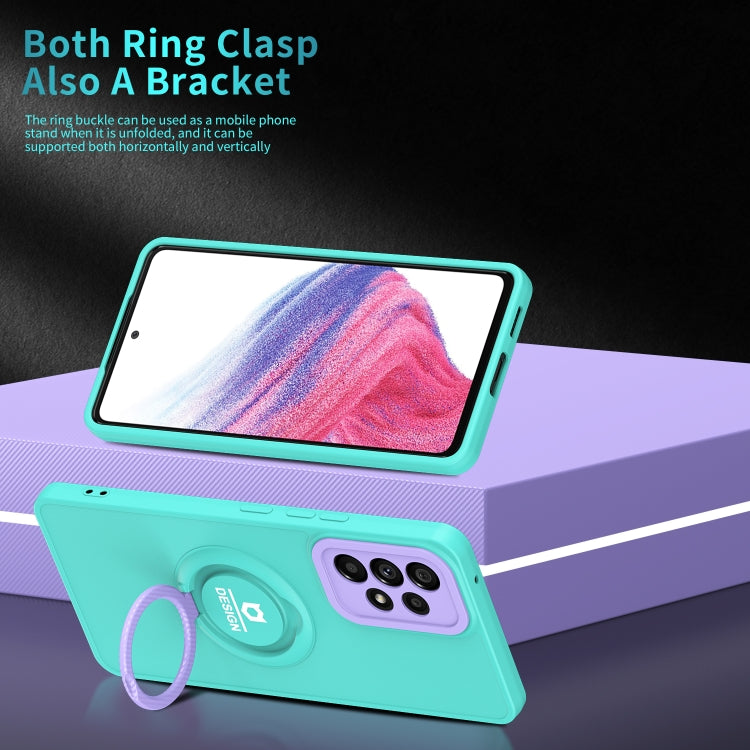 For Samsung Galaxy A33 5G Eagle Eye Ring Holder Phone Case