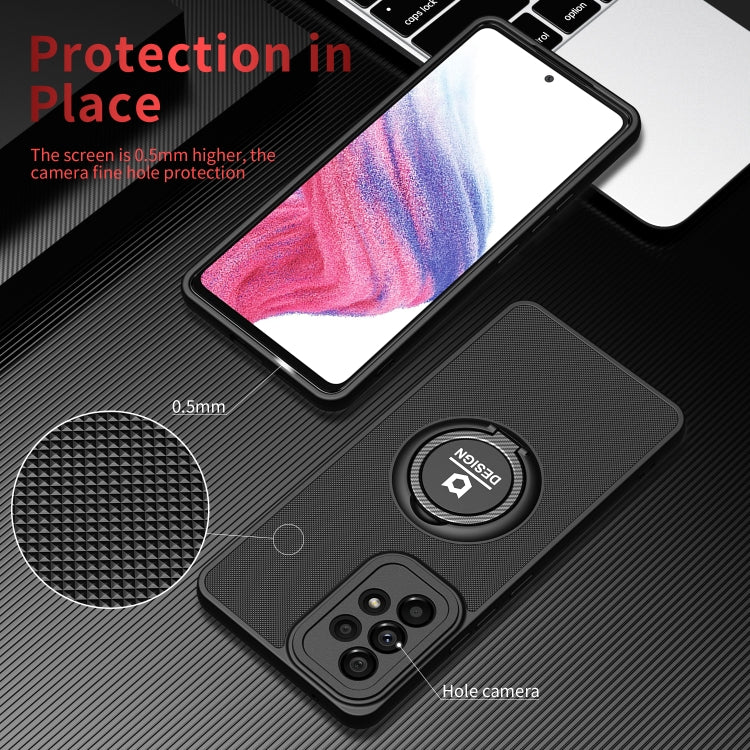 For Samsung Galaxy A53 5G Eagle Eye Ring Holder Phone Case