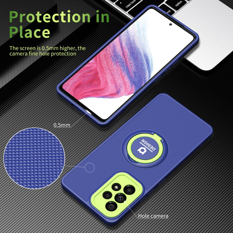 For Samsung Galaxy A53 5G Eagle Eye Ring Holder Phone Case