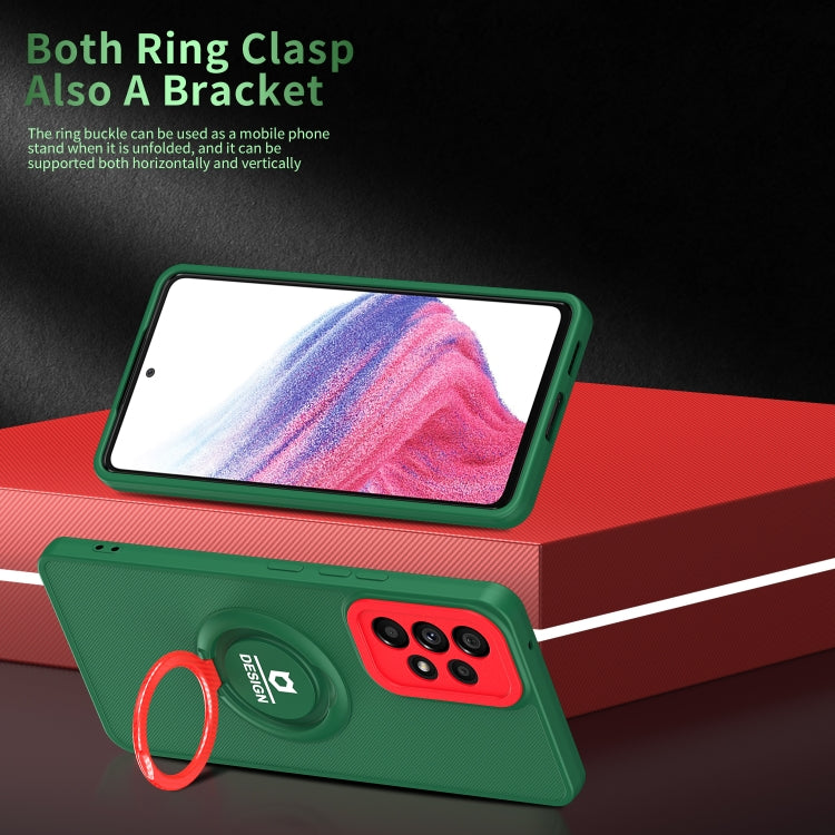 For Samsung Galaxy A53 5G Eagle Eye Ring Holder Phone Case