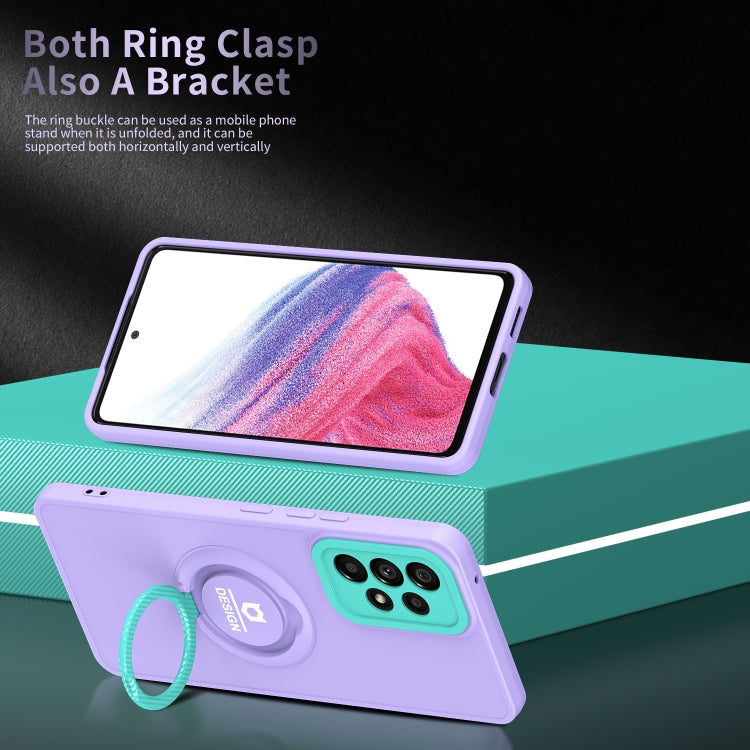 For Samsung Galaxy A53 5G Eagle Eye Ring Holder Phone Case