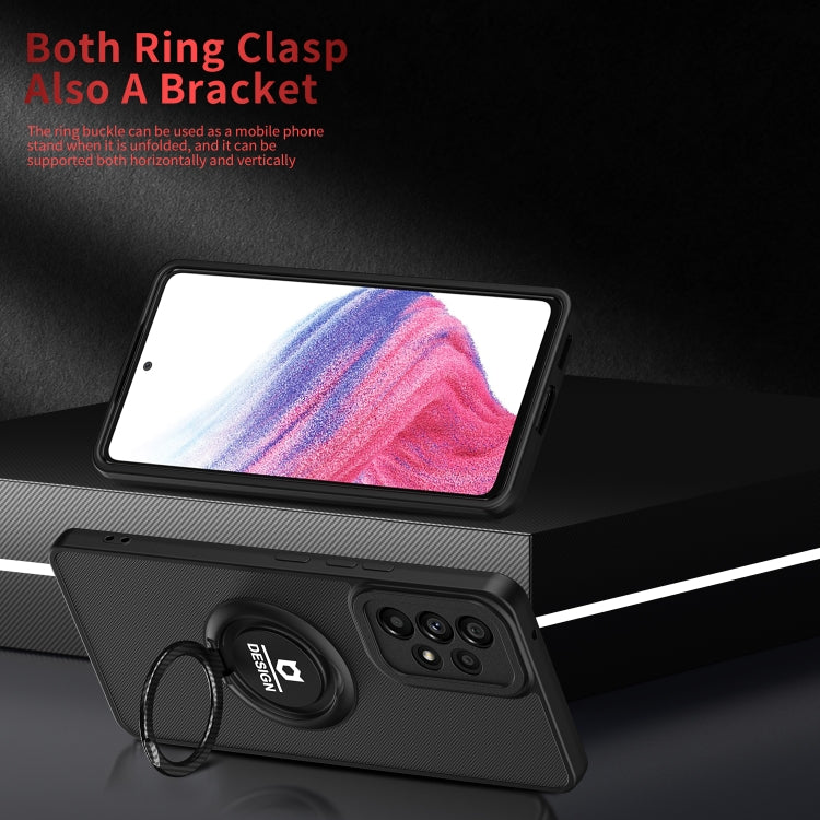 For Samsung Galaxy A73 5G Eagle Eye Ring Holder Phone Case