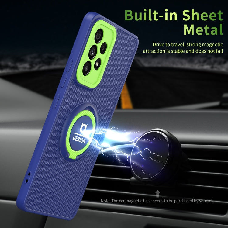 For Samsung Galaxy A73 5G Eagle Eye Ring Holder Phone Case