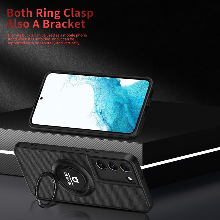 For Samsung Galaxy S22 5G Eagle Eye Ring Holder Phone Case