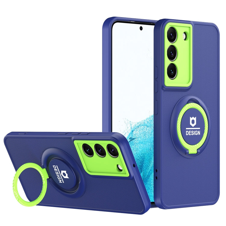 For Samsung Galaxy S22 5G Eagle Eye Ring Holder Phone Case