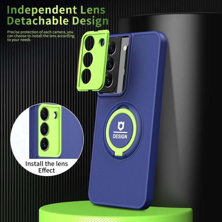 For Samsung Galaxy S22 5G Eagle Eye Ring Holder Phone Case