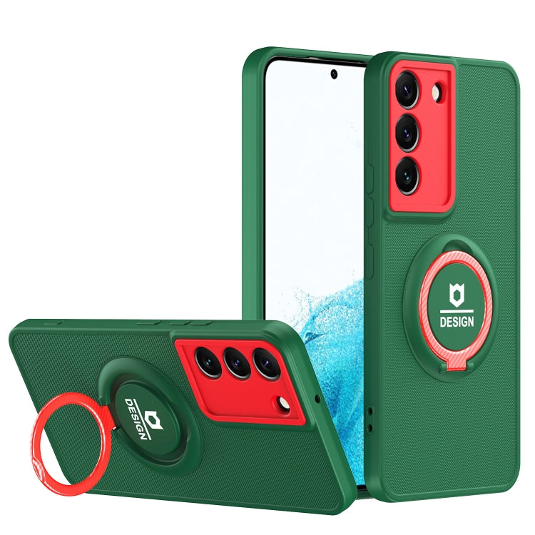 For Samsung Galaxy S22+ 5G Eagle Eye Ring Holder Phone Case