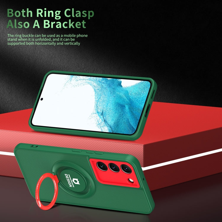 For Samsung Galaxy S22+ 5G Eagle Eye Ring Holder Phone Case