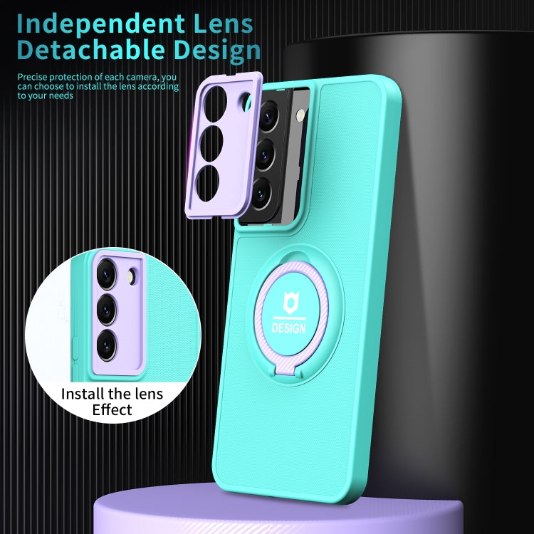 For Samsung Galaxy S22+ 5G Eagle Eye Ring Holder Phone Case