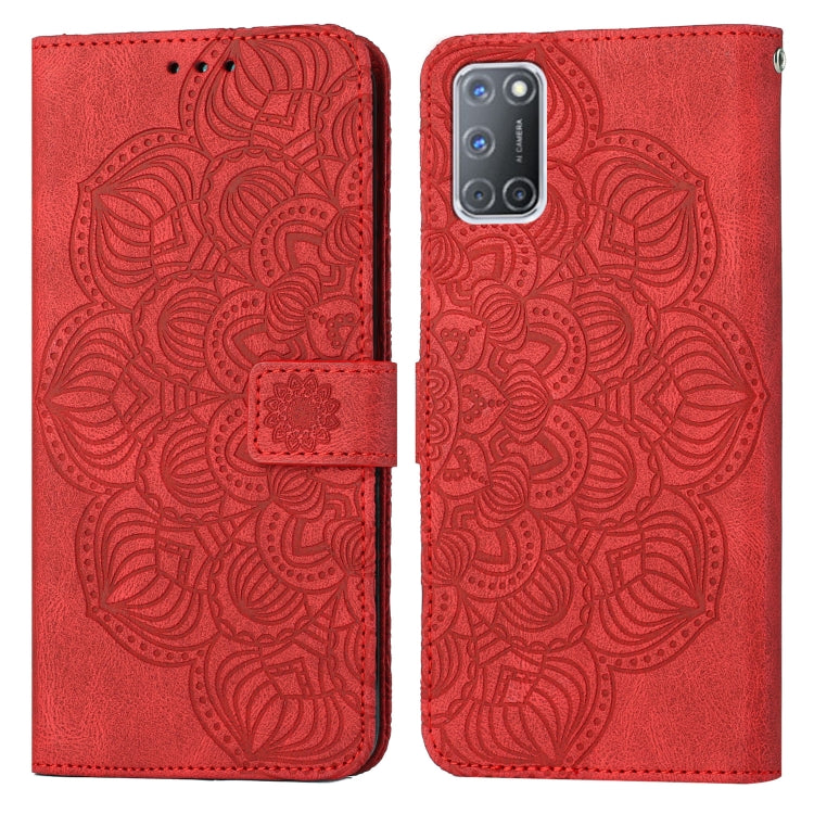 For OPPO A92 / A72 / A52 Mandala Embossed Flip Leather Phone Case