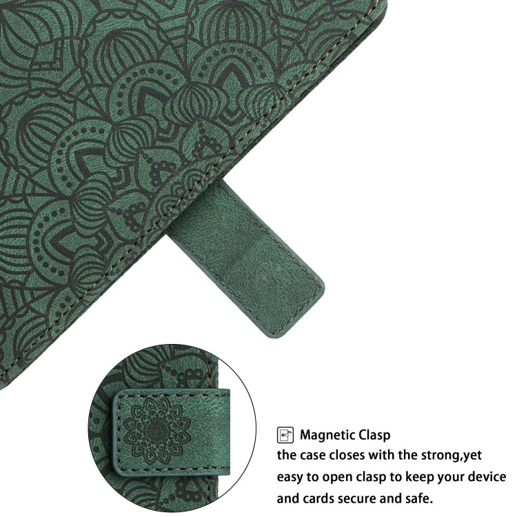 For OPPO Find X5 Mandala Embossed Flip Leather Phone Case