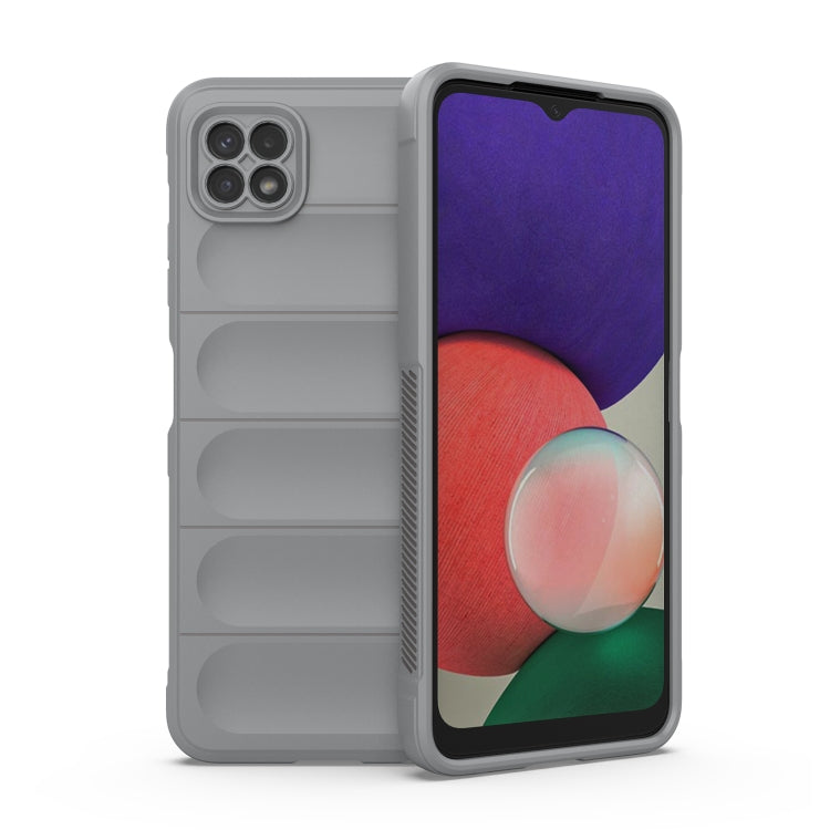 For Samsung Galaxy A22 5G Magic Shield TPU + Flannel Phone Case
