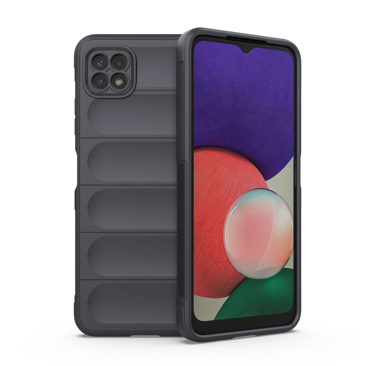 For Samsung Galaxy A22 5G Magic Shield TPU + Flannel Phone Case