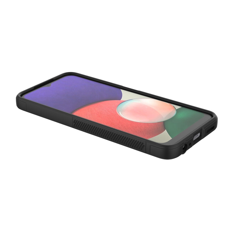 For Samsung Galaxy A22 5G Magic Shield TPU + Flannel Phone Case