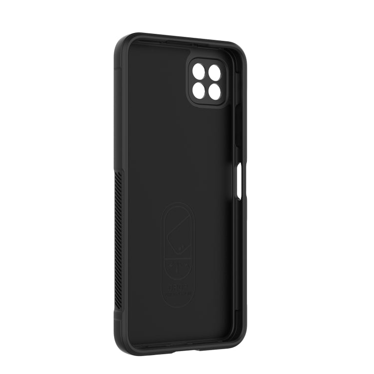 For Samsung Galaxy A22 5G Magic Shield TPU + Flannel Phone Case