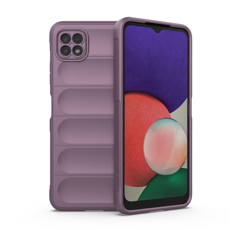 For Samsung Galaxy A22 5G Magic Shield TPU + Flannel Phone Case