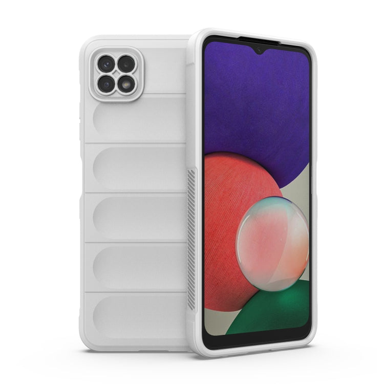 For Samsung Galaxy A22 5G Magic Shield TPU + Flannel Phone Case