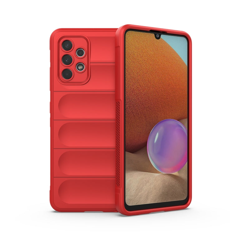 For Samsung Galaxy A32 4G Magic Shield TPU + Flannel Phone Case