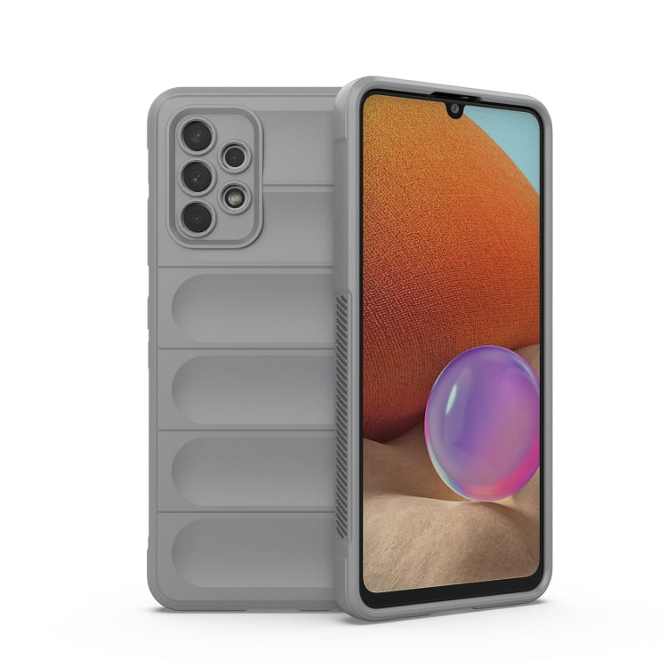 For Samsung Galaxy A32 4G Magic Shield TPU + Flannel Phone Case
