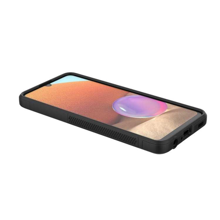 For Samsung Galaxy A32 4G Magic Shield TPU + Flannel Phone Case