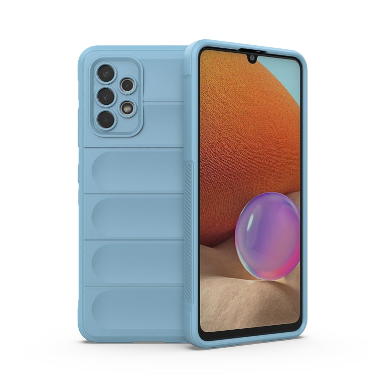 For Samsung Galaxy A32 4G Magic Shield TPU + Flannel Phone Case