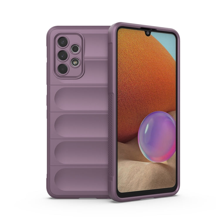 For Samsung Galaxy A32 4G Magic Shield TPU + Flannel Phone Case