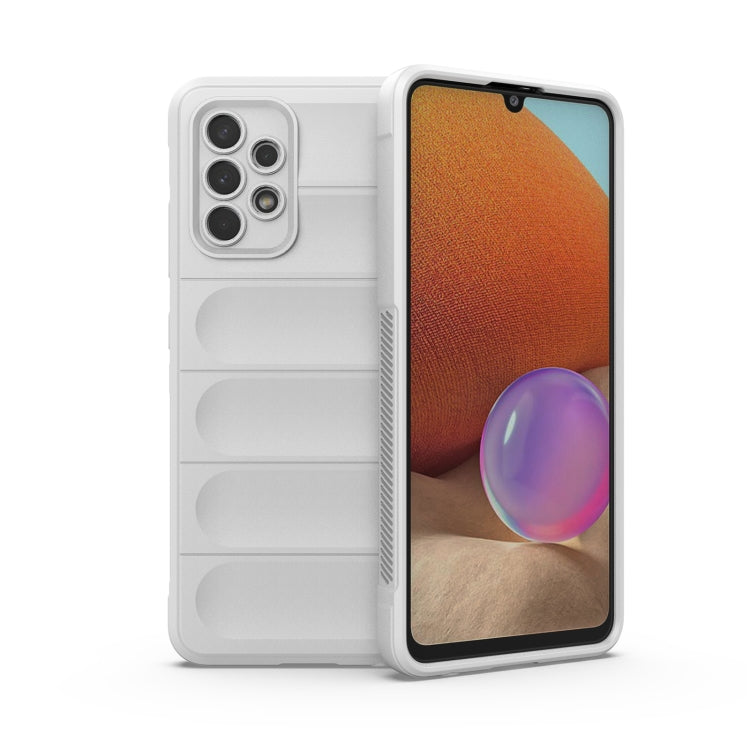For Samsung Galaxy A32 4G Magic Shield TPU + Flannel Phone Case