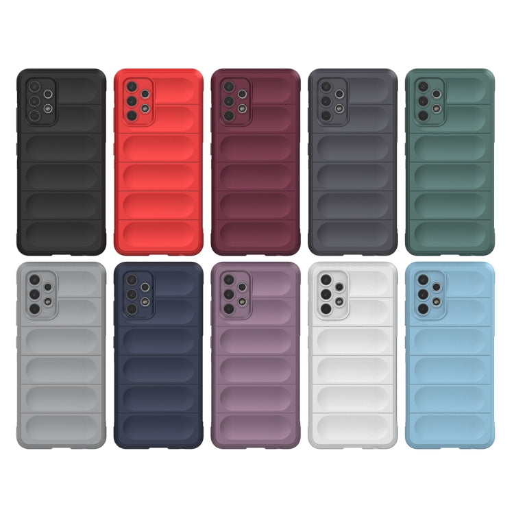 For Samsung Galaxy A32 4G Magic Shield TPU + Flannel Phone Case