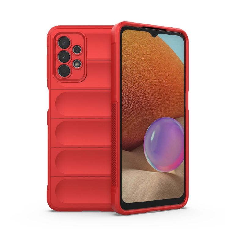 For Samsung Galaxy A32 5G Magic Shield TPU + Flannel Phone Case
