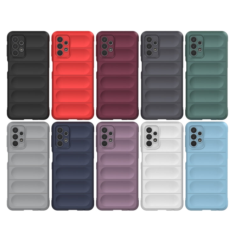 For Samsung Galaxy A32 5G Magic Shield TPU + Flannel Phone Case