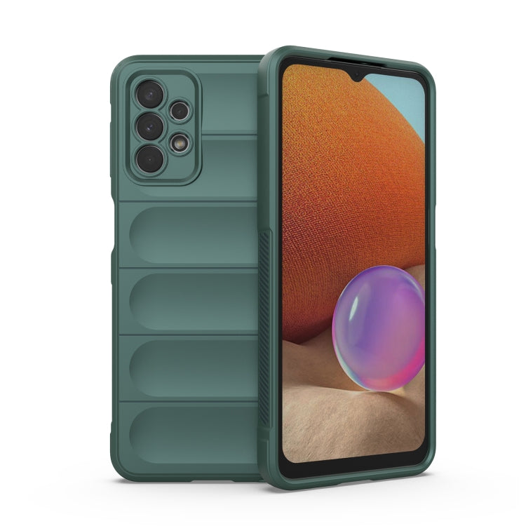 For Samsung Galaxy A32 5G Magic Shield TPU + Flannel Phone Case
