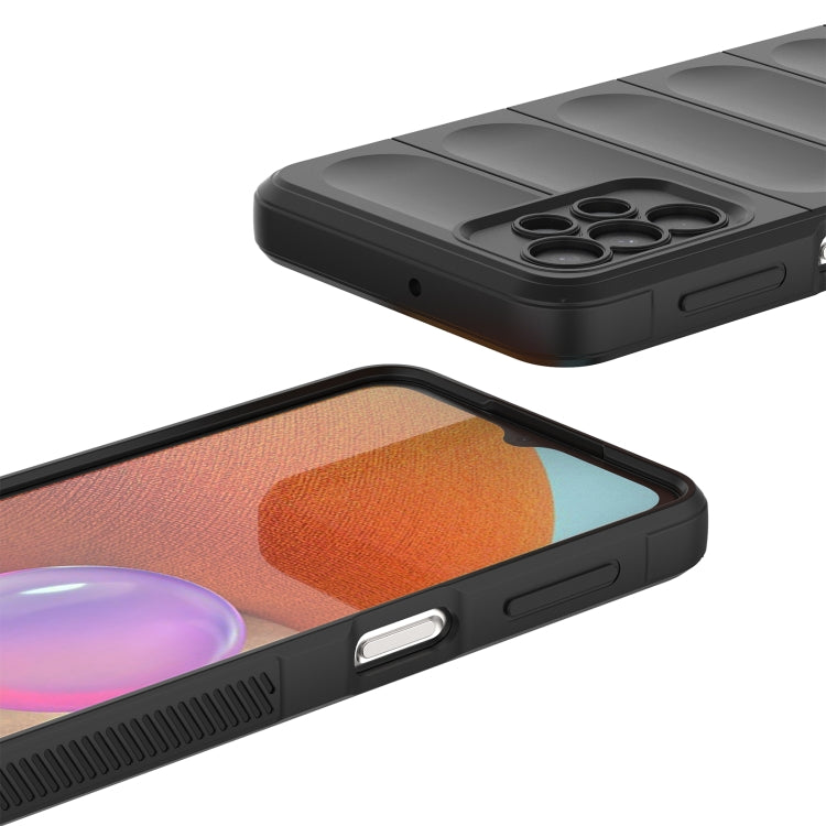 For Samsung Galaxy A32 5G Magic Shield TPU + Flannel Phone Case