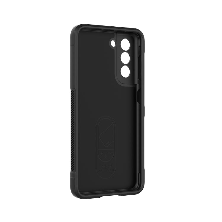 For Samsung Galaxy S21 5G Magic Shield TPU + Flannel Phone Case