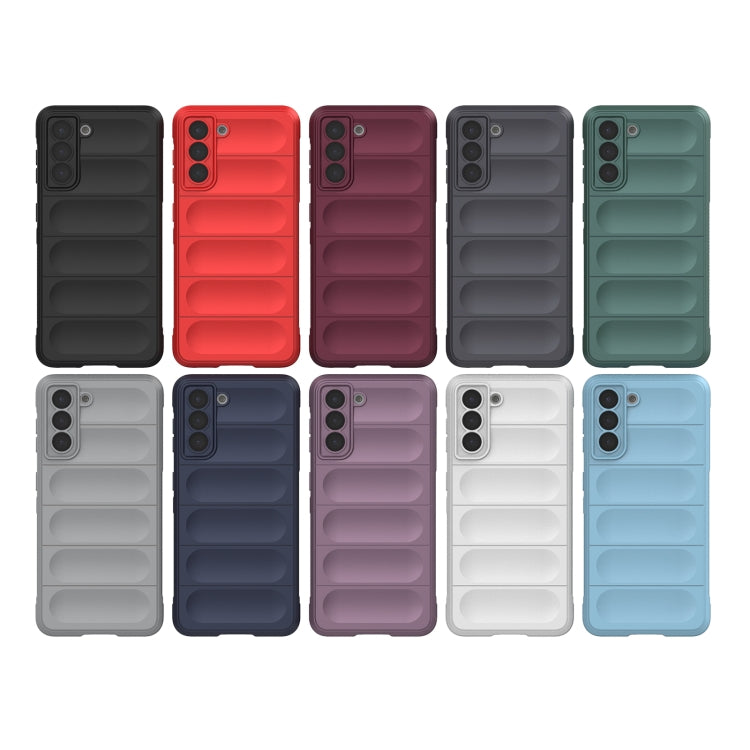 For Samsung Galaxy S21 5G Magic Shield TPU + Flannel Phone Case