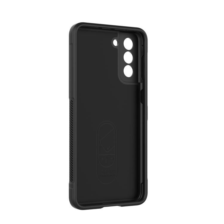 For Samsung Galaxy S21+ 5G Magic Shield TPU + Flannel Phone Case