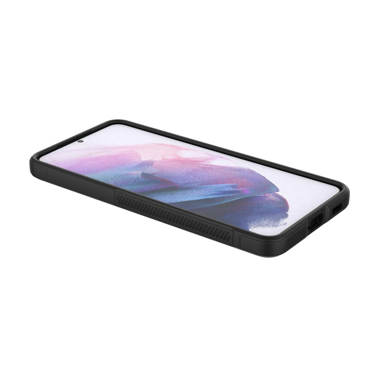 For Samsung Galaxy S21+ 5G Magic Shield TPU + Flannel Phone Case