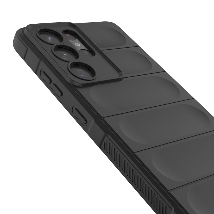 For Samsung Galaxy S21 Ultra  5G Magic Shield TPU + Flannel Phone Case