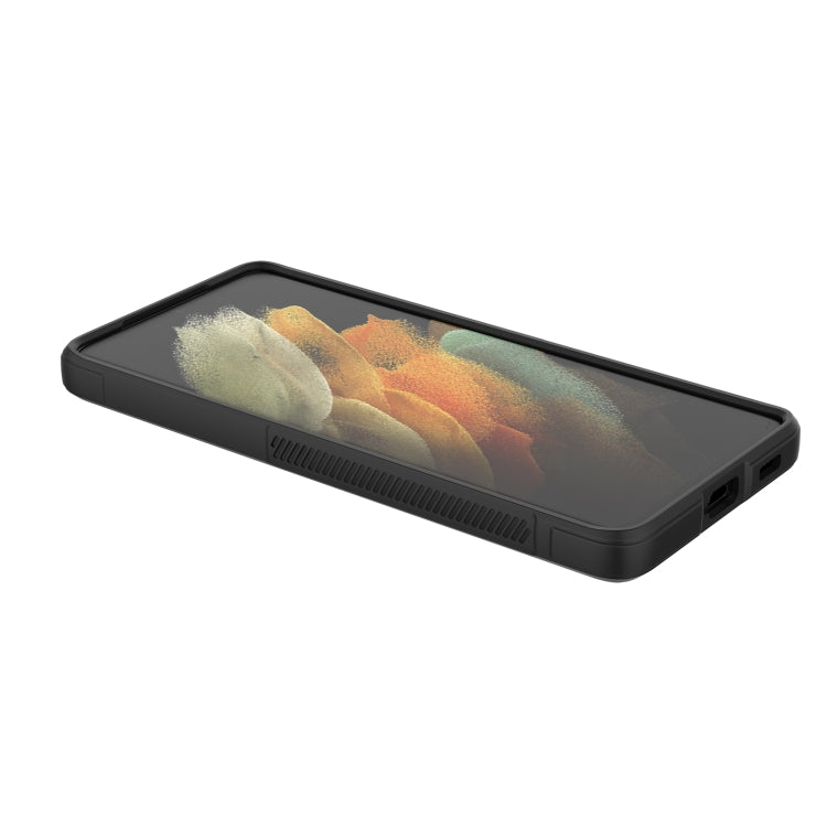 For Samsung Galaxy S21 Ultra  5G Magic Shield TPU + Flannel Phone Case