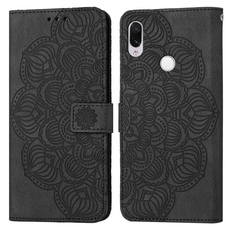 For Xiaomi Redmi Note 7 / Note 7 Pro Mandala Embossed Flip Leather Phone Case