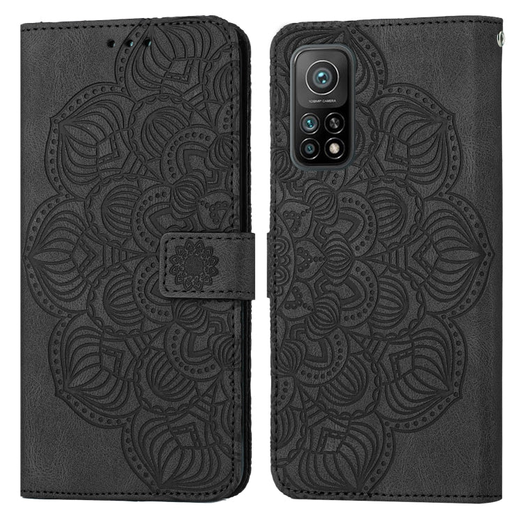 For Xiaomi Mi 10T / 10T Pro Mandala Embossed Flip Leather Phone Case