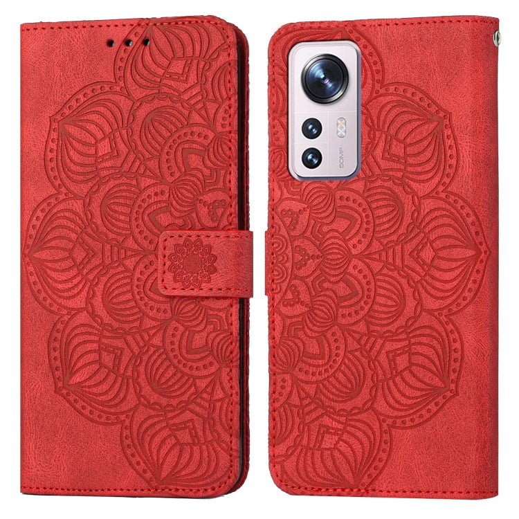 For Xiaomi 12 Lite Mandala Embossed Flip Leather Phone Case