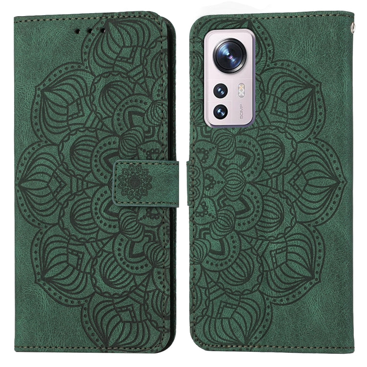 For Xiaomi 12 Lite Mandala Embossed Flip Leather Phone Case
