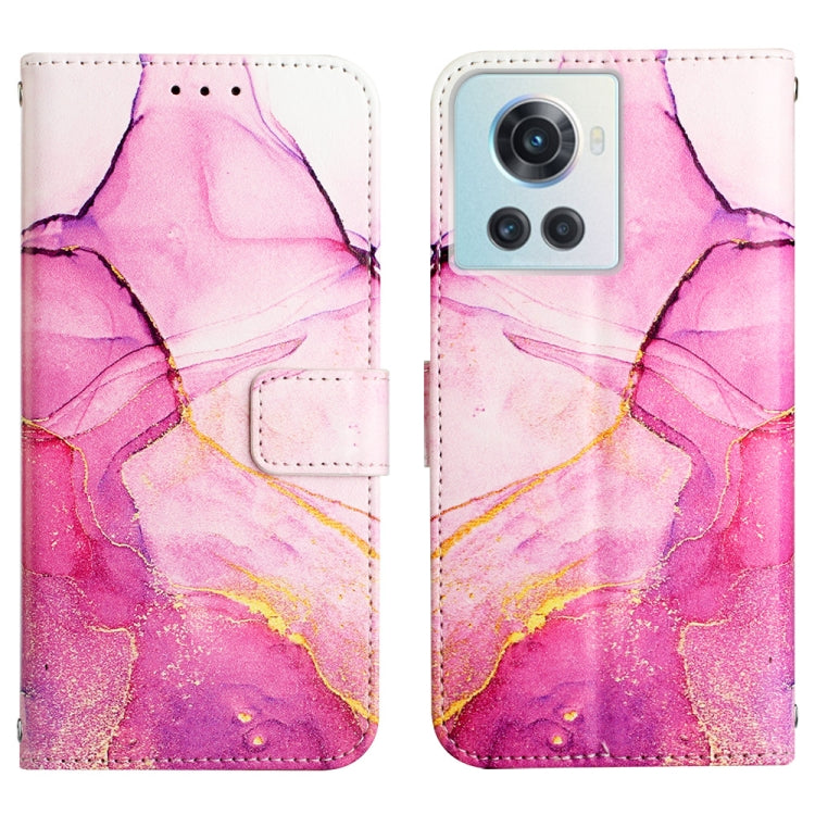 For OnePlus Ace Marble Pattern Flip Leather Phone Case