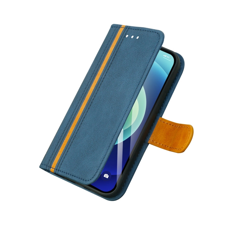 For iPhone 13 mini Skin Feel Leather Wallet Phone Case