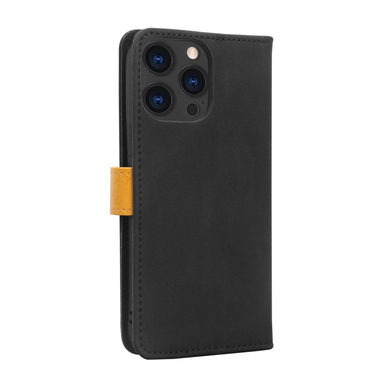 For iPhone 13 Pro Max Skin Feel Leather Wallet Phone Case