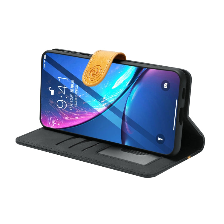 For iPhone 13 Pro Max Skin Feel Leather Wallet Phone Case